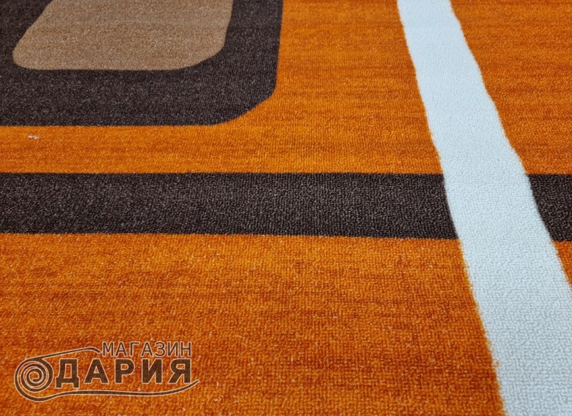 Мокетен килим ERIKA 8024 orange